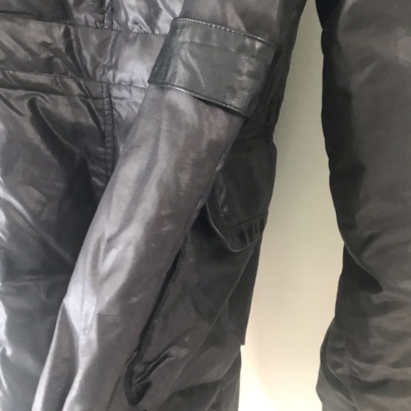 Rudsac collection black shiny winter coat - Picture 10 of 13